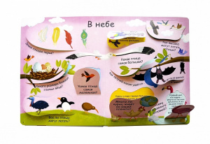 Книга 60 волшебные окошки Животные Робинс