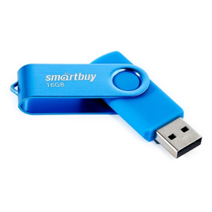 Флеш-носитель 16GB Smart Buy Twist USB 2.0 Flash Drive синий