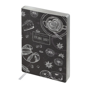 Ежедневник А5 256 стр FLEX Caffè nero