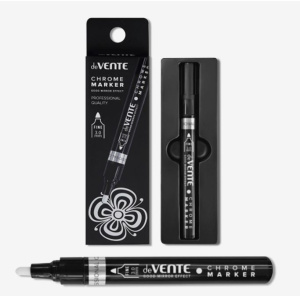 Маркер зеркальный Chrome перманентный