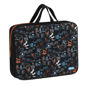 Папка для трудов текстильная А4 Först Flawless Victory 350х265х80мм 1 отделение