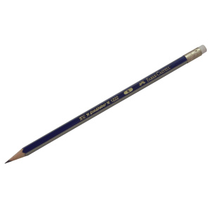 Карандаш чернографитный B Faber-Castell Goldfaber с ластиком