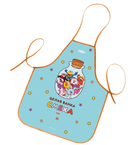 Фартук для Труда Hatber 53,5х44,5см без нарукавников Смешарики