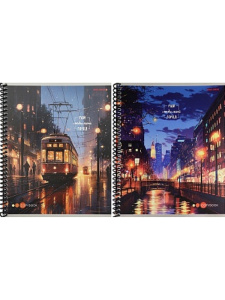 Тетрадь А5 48л клетка Мой любимый город