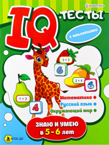 Развивающая книжка А4 14л Знаю и умею 5-6 лет