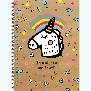 Скетчбук А5 60л Funny Doodle