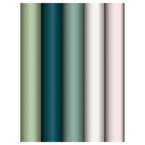 Упаковочная бумага 70х100см MESHU Serene colors