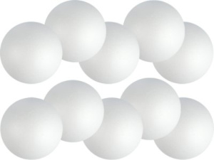 Заготовка из пенопласта шарики 10шт 30мм