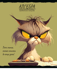 Тетрадь тематическая 48л Алгебра ПРО ХВОСТ клетка