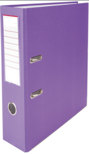Папка-регистратор 50мм PVC фиолетовая