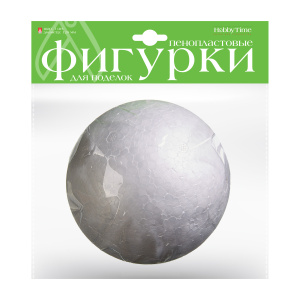 Заготовка из пенопласта шар 120 мм 1шт