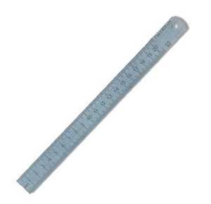 Линейка металлическая 20 см