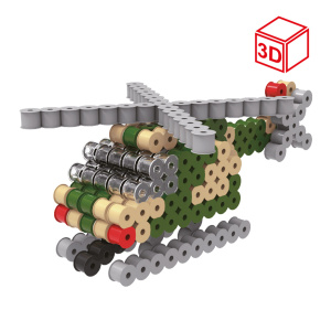 Термомозаика №09 Вертолет 3D TLS-02 Hobbius