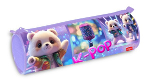 Пенал-тубус Hatber K-pop мишки- 210х70мм