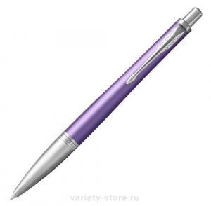 Ручка шариковая Parker Urban Premium K311 Violet CT M синие чернила