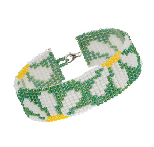 Набор для бисероплетения браслет Ромашки 2,5см Klart