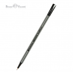 Ручкa капиллярная 0,4 мм черные чернила Basic FINELINER Bruno Visconti