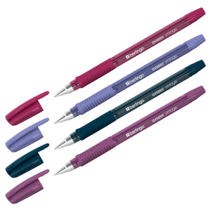 Ручка шариковая 0,7мм Berlingo Aviator синяя ассорти