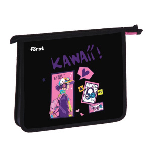 Папка для тетрадей 1 отделение А5 Först Kawaii 240х205х40мм