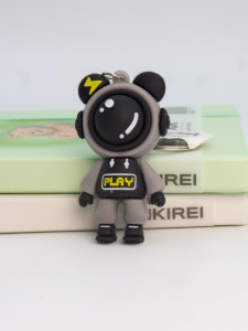 Брелок Lightning bear black