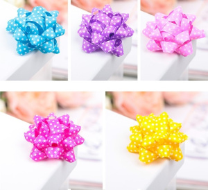 Бант - звезда № 5 ассорти