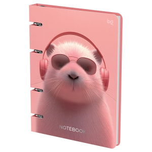 Тетрадь на кольцах А5 120л BG Music style soft-touch