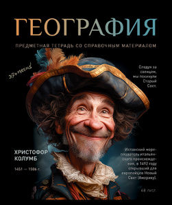 Тетрадь тематическая 48л № 1 География