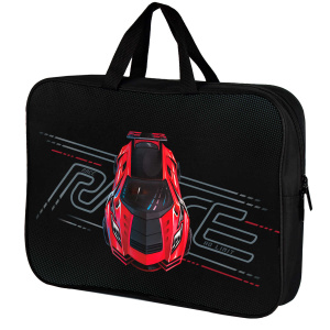 Папка текстильная А4 с ручками Суперкар