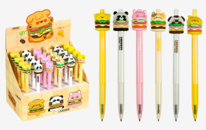 Карандаш автоматический 2мм подарочный Cute Hamburger