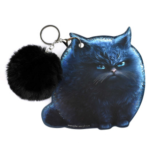 Брелок меховой Ночное облако