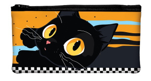 Пенал 1 отделение мягкий -Мяукни!