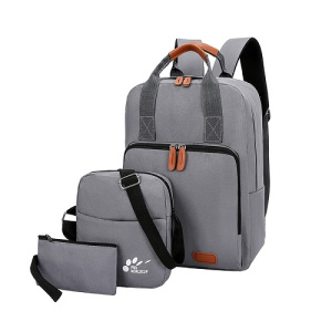 Рюкзак ZJ-BBK19061100 08 серый 29х15х40