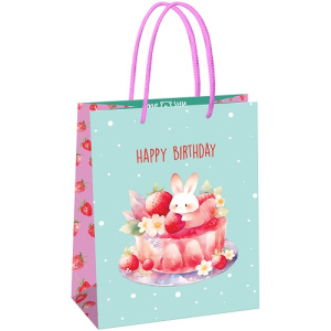 Пакет подарочный 18х23х10см MESHU Cake