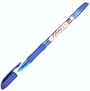 Ручка шариковая 0,7 мм синие чернила Nice Centrum с резиновой вставкой