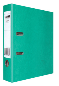 Папка-регистратор 70мм PVC зеленая