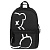 Рюкзак Berlingo UrbanStyle Black beast 40х28х11см 1 отделение 3 кармана