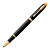 Ручка роллер Parker IM Metal Core T-321 Black GT F черные чернила