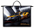 Папка А3 с ручками Hatber Super car 1 отделение 345х460х50мм пластиковая