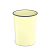 Корзина для бумаг литая ErichKrause Pastel 13.5л желтая