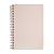 Тетрадь А5 60л. клетка Bruno Visconti TOTAL BEIGE на спирали