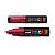 Маркер POSCA PC-8K красное вино до 8.0 мм скошенный наконечник