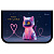 Пенал 1 отделение Först The Star Cat 200х130мм
