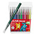 Фломастеры-кисточки 12 цветов ErichKrause Jolly Friends Washable