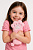 Пенал плюшевый Pink paw pink (20*12,5 см)
