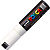 Маркер POSCA PC-7M белый 4.5 -5.5 мм пулевидный наконечник