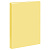 Папка 40 файлов СТАММ А4 21мм пластик пастель желтая