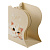 Подставка для книг MESHU Cute Cat металлическая 3 отделения раздвижная