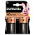 Батарейки Duracell Basic D (LR20) алкалиновая, 2BL