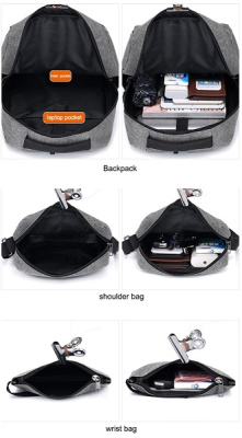 Customizable-Logo-15-6-Inch-3-Pieces-Bag-Set-Fashion-USB-Laptop-Backpack