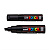 Маркер POSCA PC-8K чёрный до 8.0мм скошенный наконечник